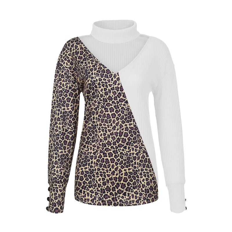 CM | Jersey de punto con estampado de leopardo 2024