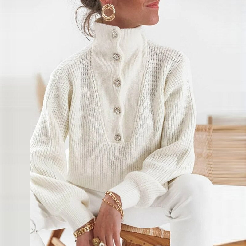 CM | Sencillo y elegante jersey de invierno