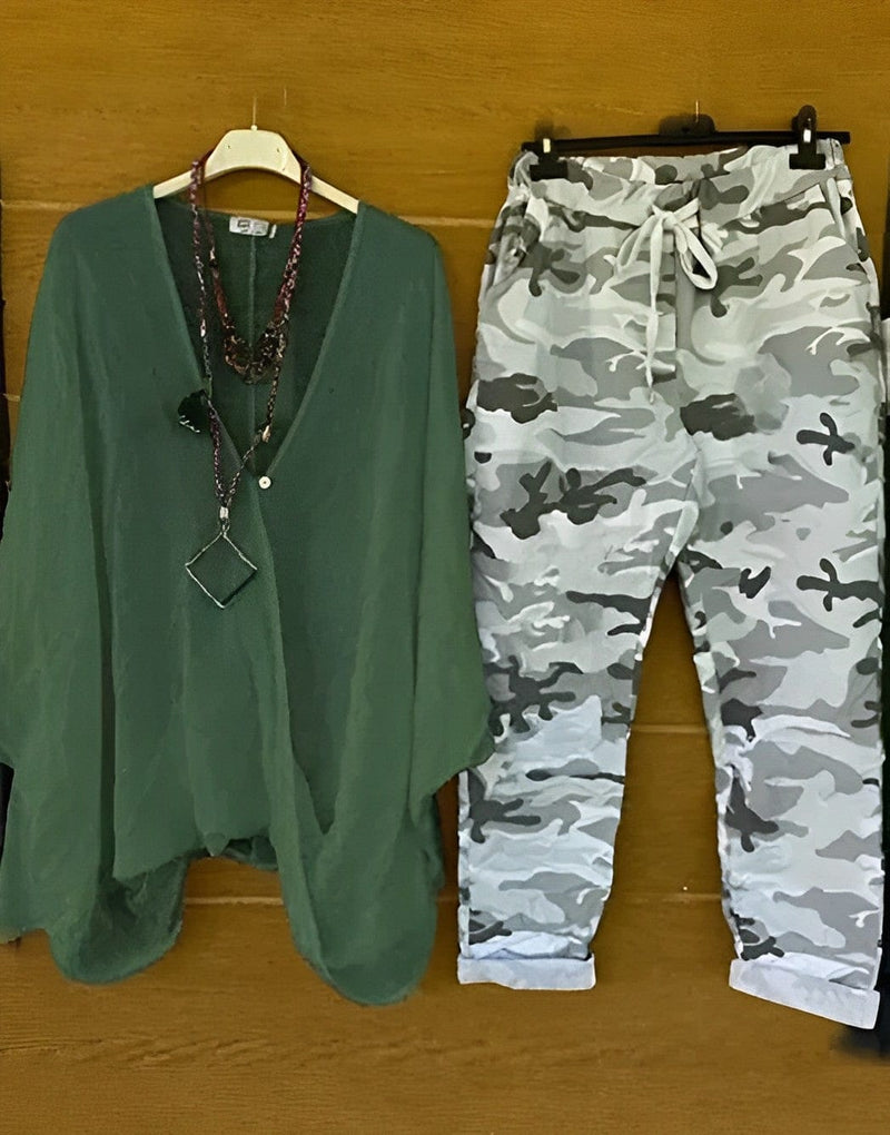 KL | Comér - Conjunto de dos piezas de moda