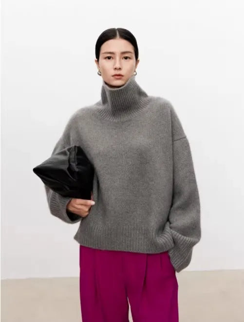 CM | MW - acogedor jersey midi de punto