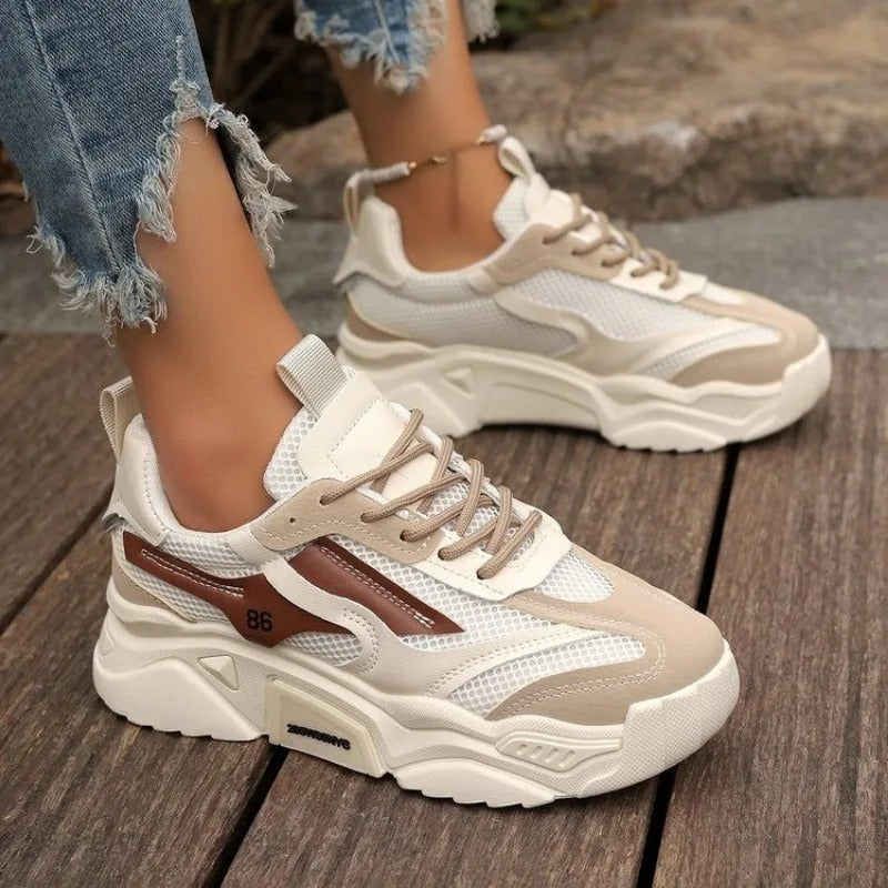 KL | Zapatillas de plataforma ligeras y antideslizantes de moda