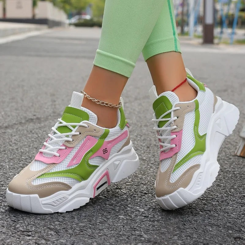 KL | Zapatillas de plataforma ligeras y antideslizantes de moda