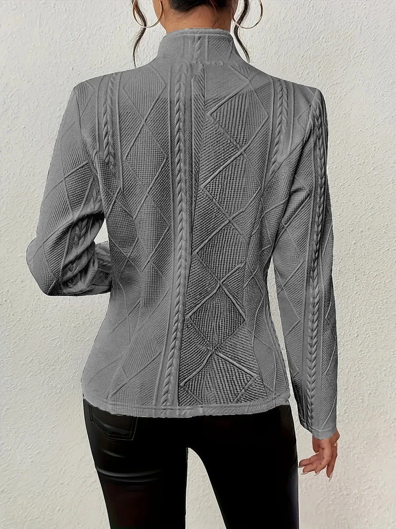 KL | Cárdigan con tapeta de botones