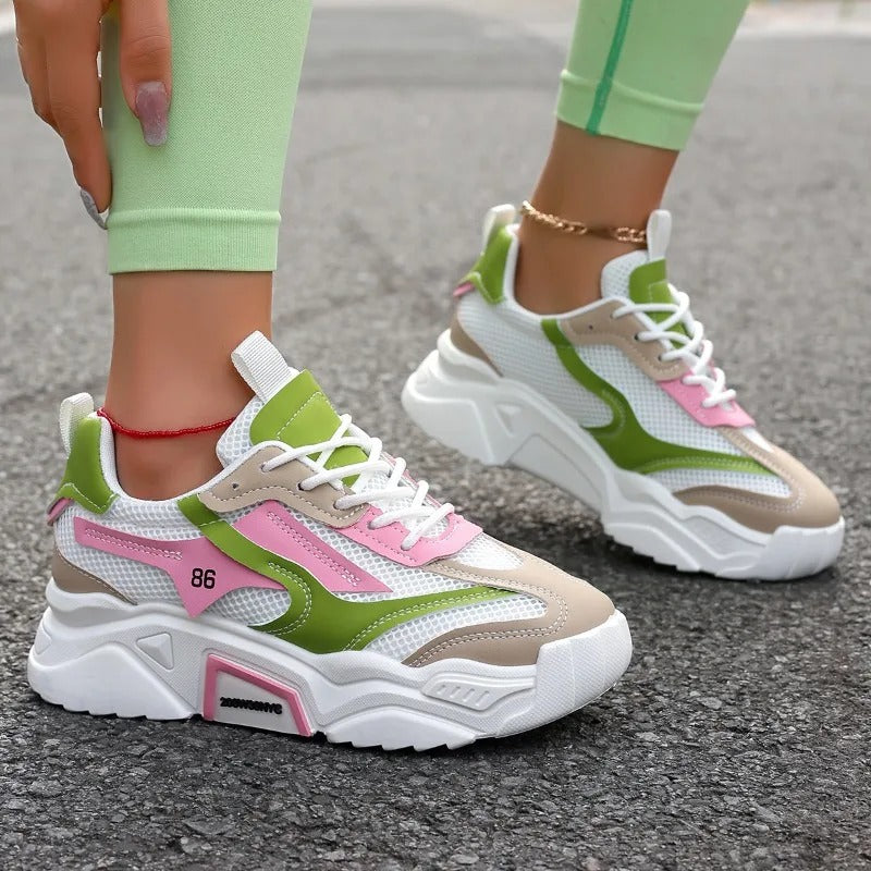 KL | Zapatillas de plataforma ligeras y antideslizantes de moda