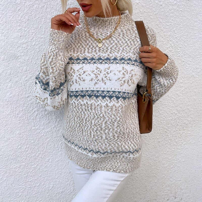 CM | Jersey de invierno de punto holgado