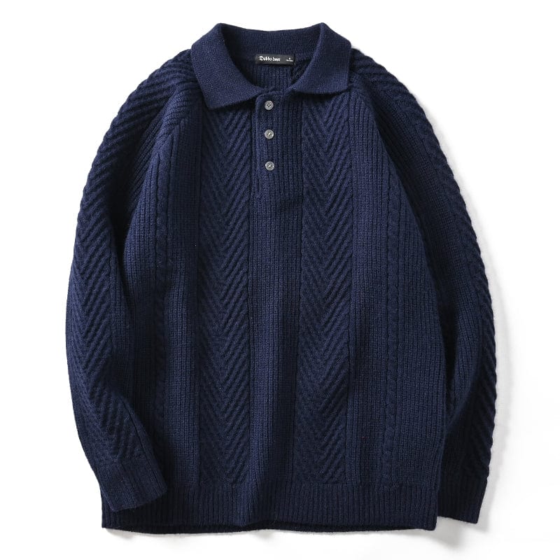 CM | Jersey polo de punto con cuello