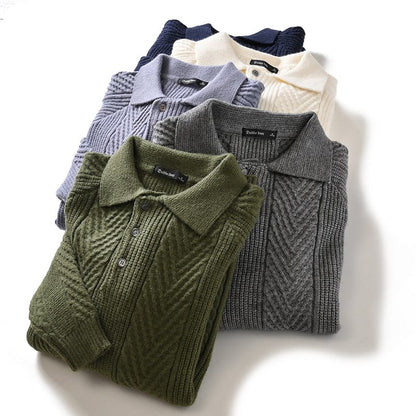 CM | Jersey polo de punto con cuello