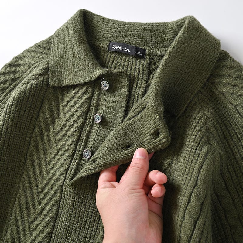 CM | Jersey polo de punto con cuello