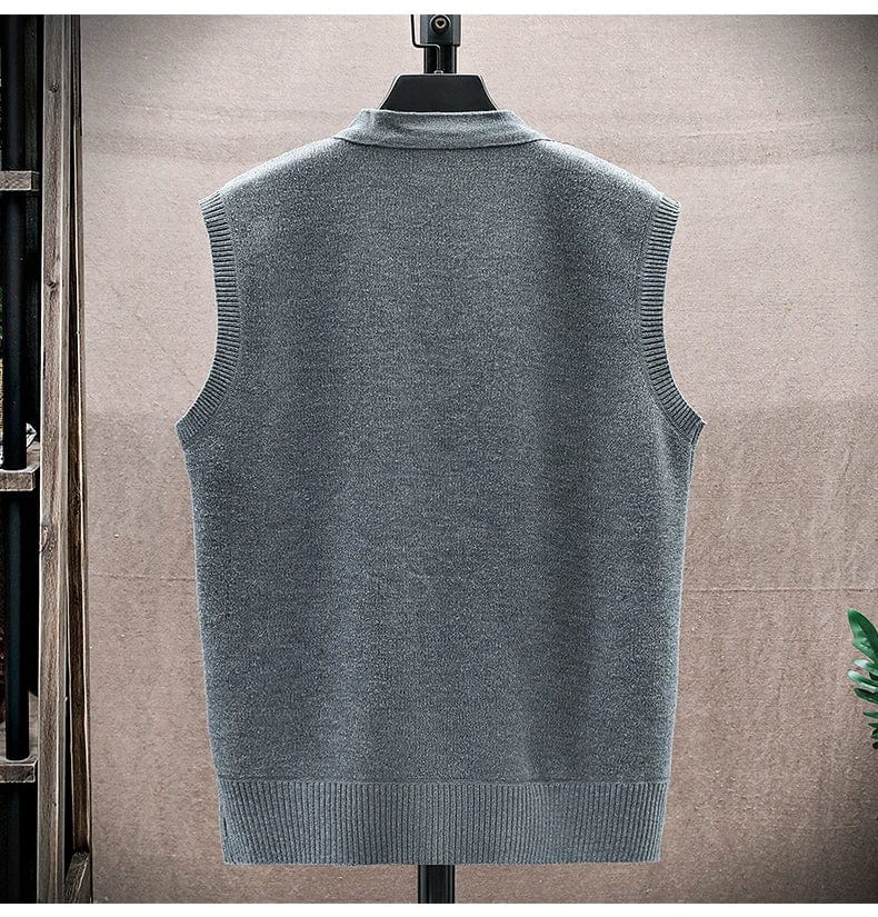 CM | Jersey casual sin mangas con escote en V