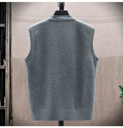 CM | Jersey casual sin mangas con escote en V