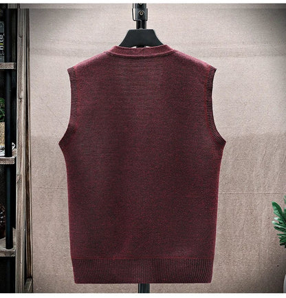 CM | Jersey casual sin mangas con escote en V