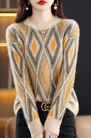 CM | Jersey de punto con cuello redondo 2024