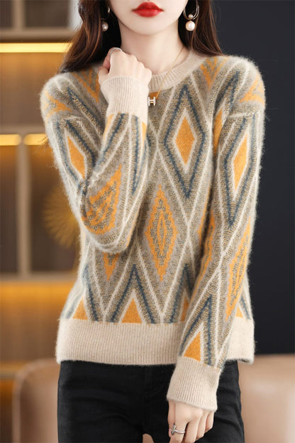 CM | Jersey de punto con cuello redondo 2024