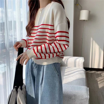 CM | Jersey sólido de cuello redondo