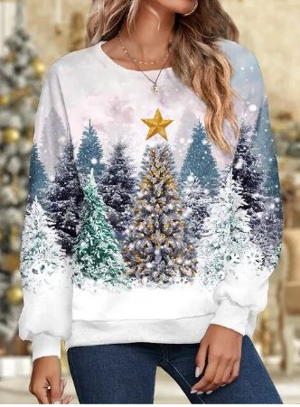 CM | Sudadera Elegant Kerstmis