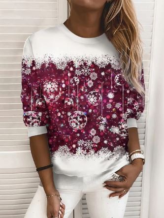 CM | Sudadera Elegant Kerstmis