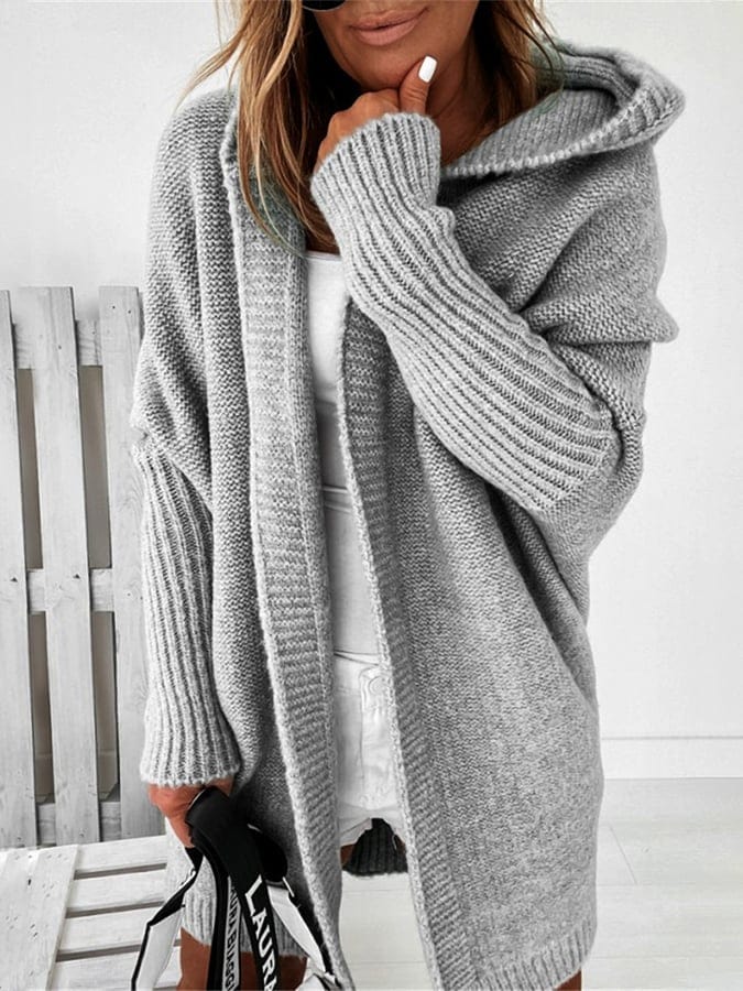 CM | Abrigo de mujer con capucha Sweater