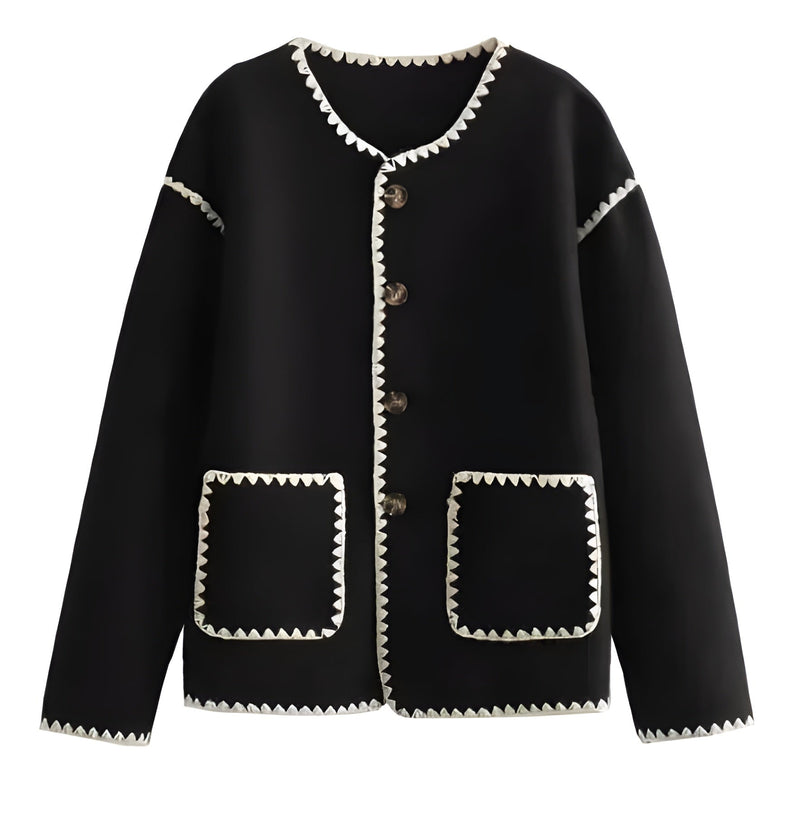 Chaqueta de diseño clásico