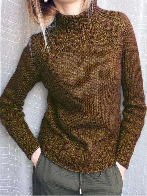 Suéter de estilo vintage atemporal