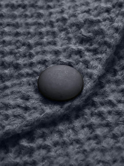 KL | Chaqueta con capucha en punto grueso