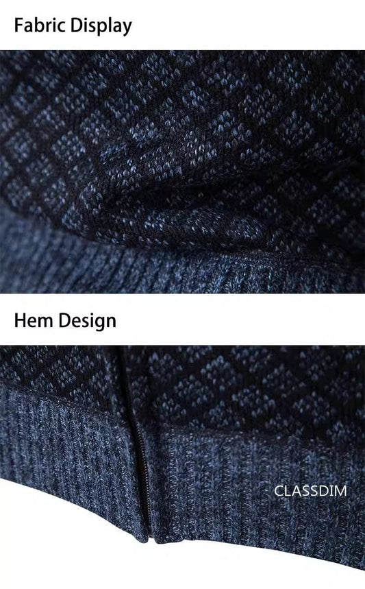 CM | cuello alto polar grueso cálido jersey 2024