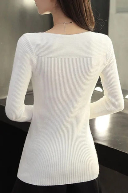 CM | Suéter coreano sólido