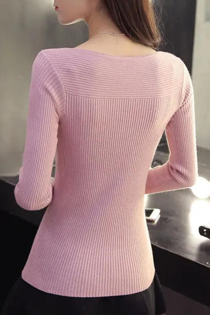 CM | Suéter coreano sólido