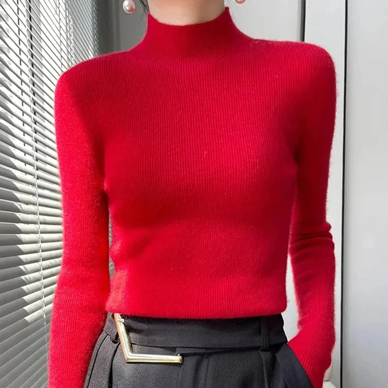 CM | MW - Acogedor jersey de cuello alto
