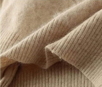 CM | Jersey de punto suave con cuello alto