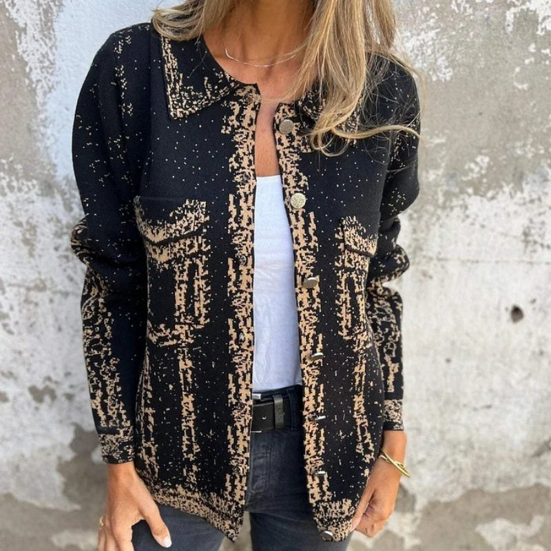 CM | Chaqueta chic con bolsillos para mujer