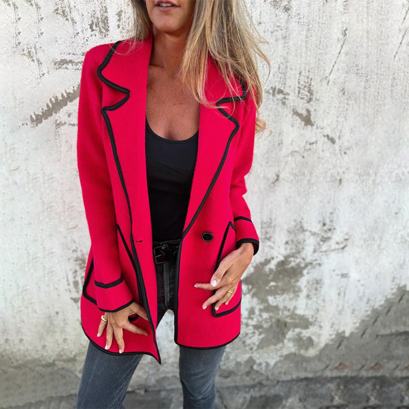 CM | Chaqueta casual con botones para mujer
