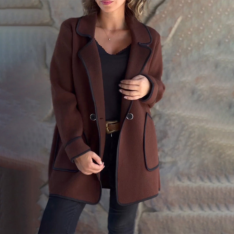 CM | Chaqueta casual con botones para mujer