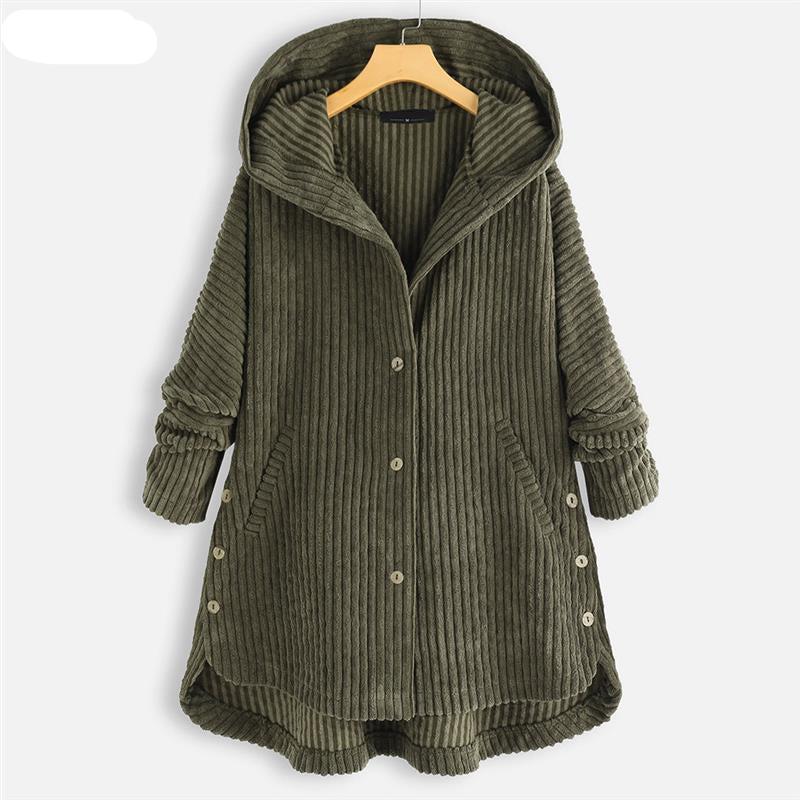 CM | Elegante chaqueta con capucha para mujer