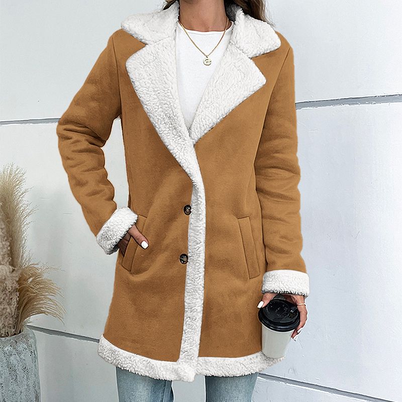 CM | Elegante chaqueta mullida para mujer
