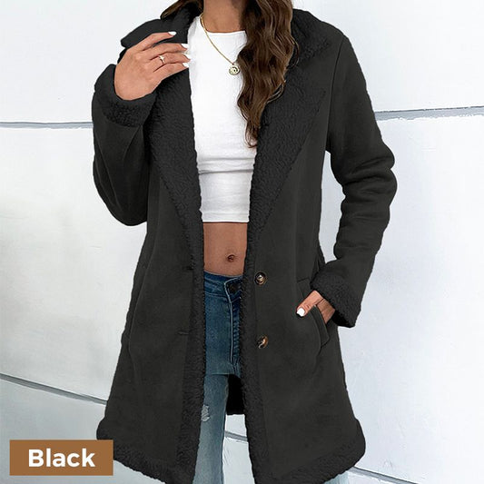 CM | Elegante chaqueta mullida para mujer