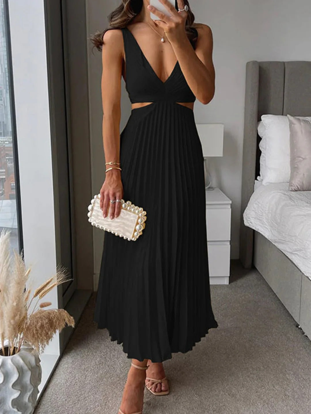KL | Vestido de invierno moderno y elegante