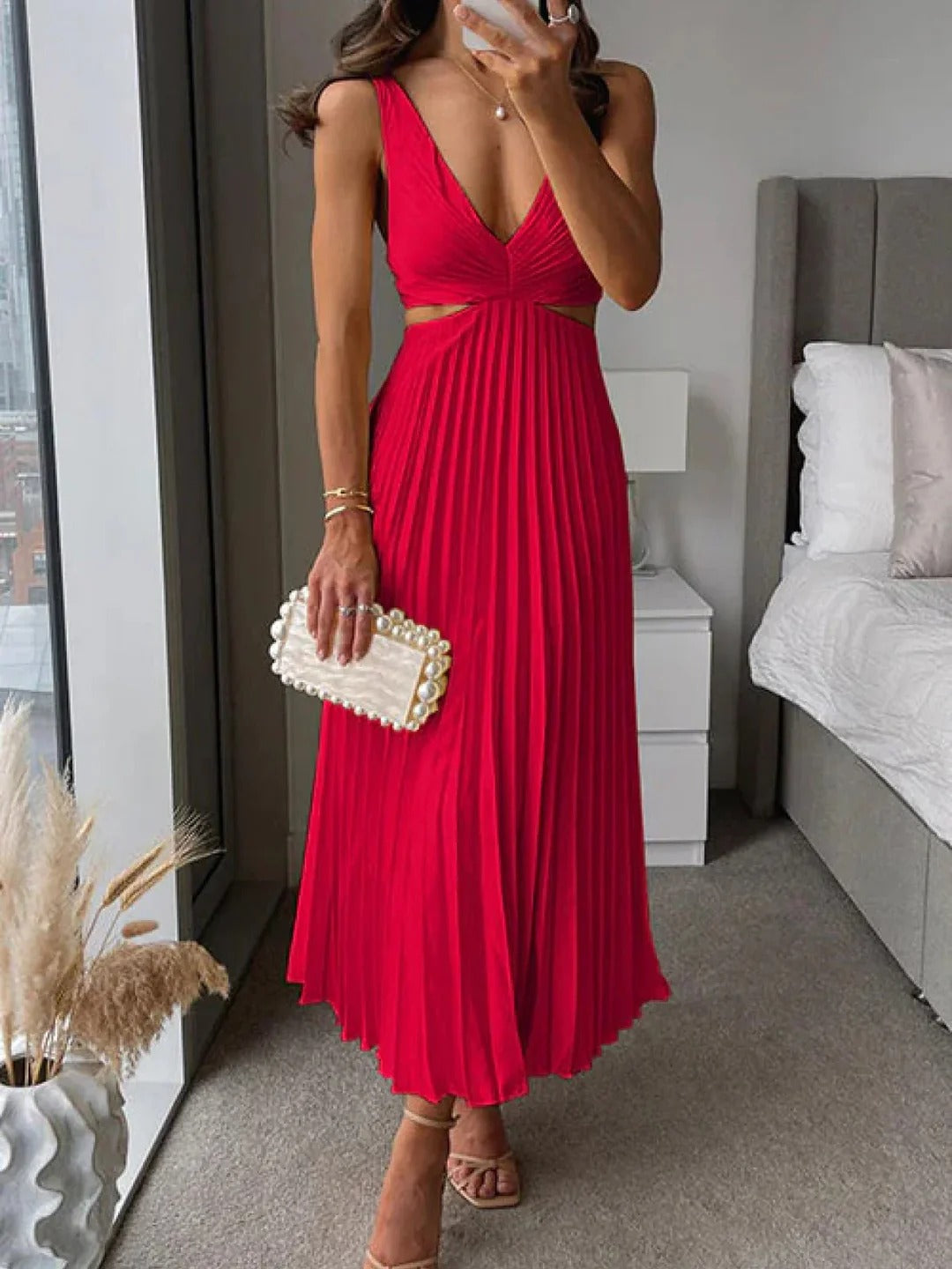 KL | Vestido de invierno moderno y elegante