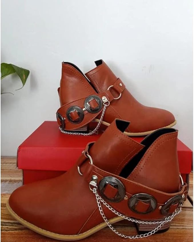 KL | Zapatos Chunky Tacón Medio Vintage