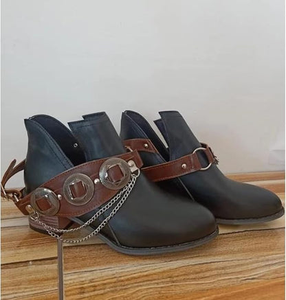 KL | Zapatos Chunky Tacón Medio Vintage