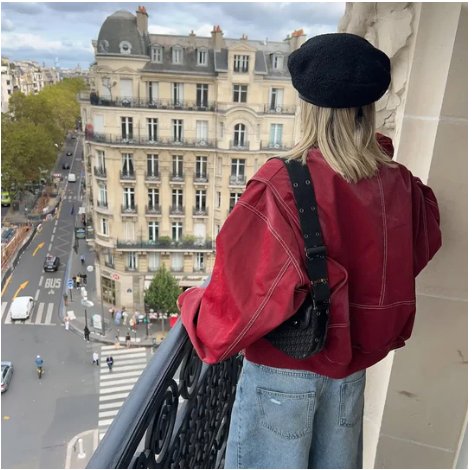 Chaqueta de diseño cuidado