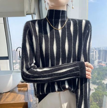 CM | Jersey con escote medio alto