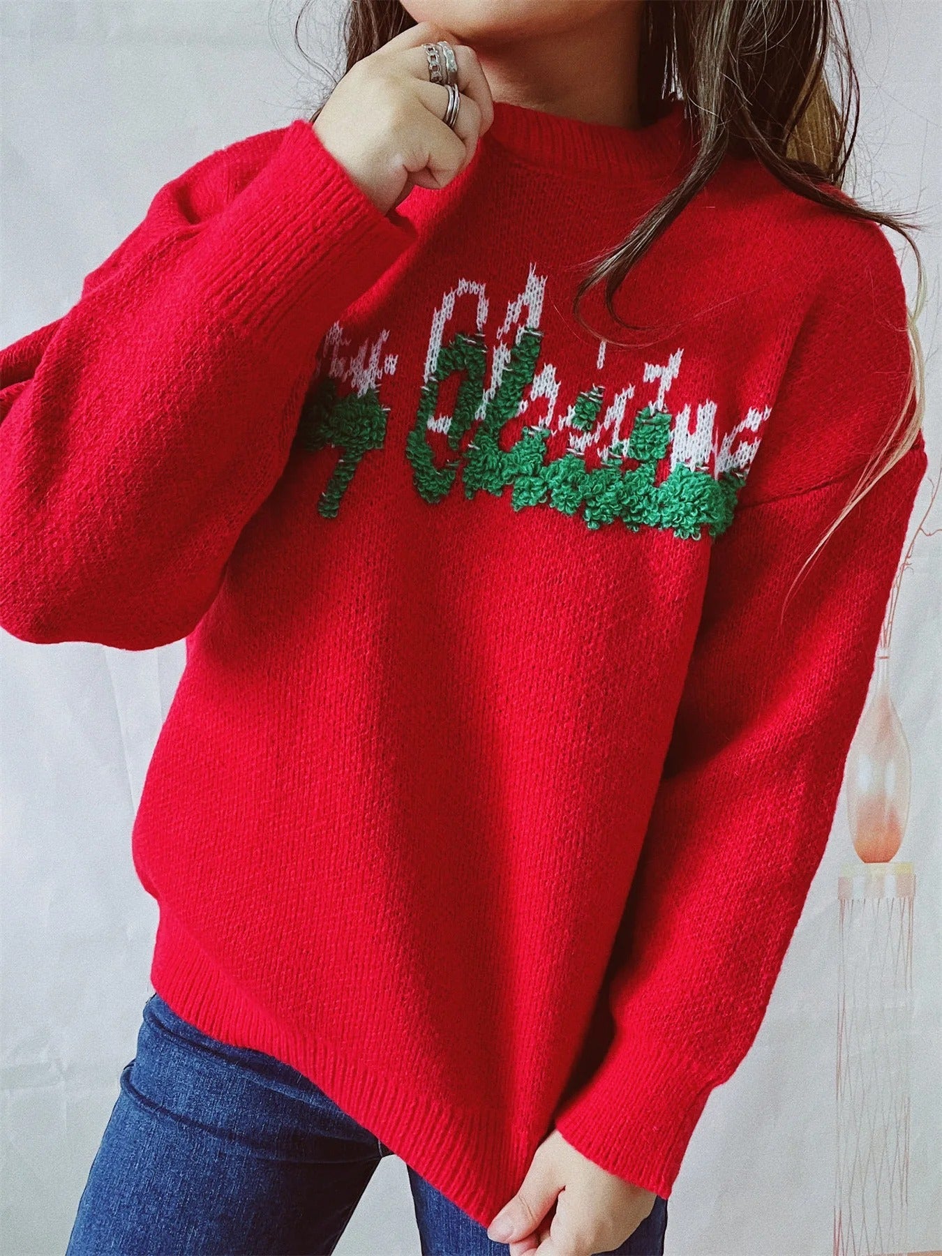 Suéter de estilo vintage atemporal