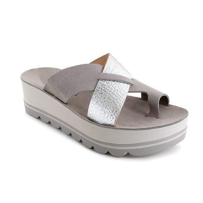 KL | Elegantes sandalias de plataforma con tiras cruzadas