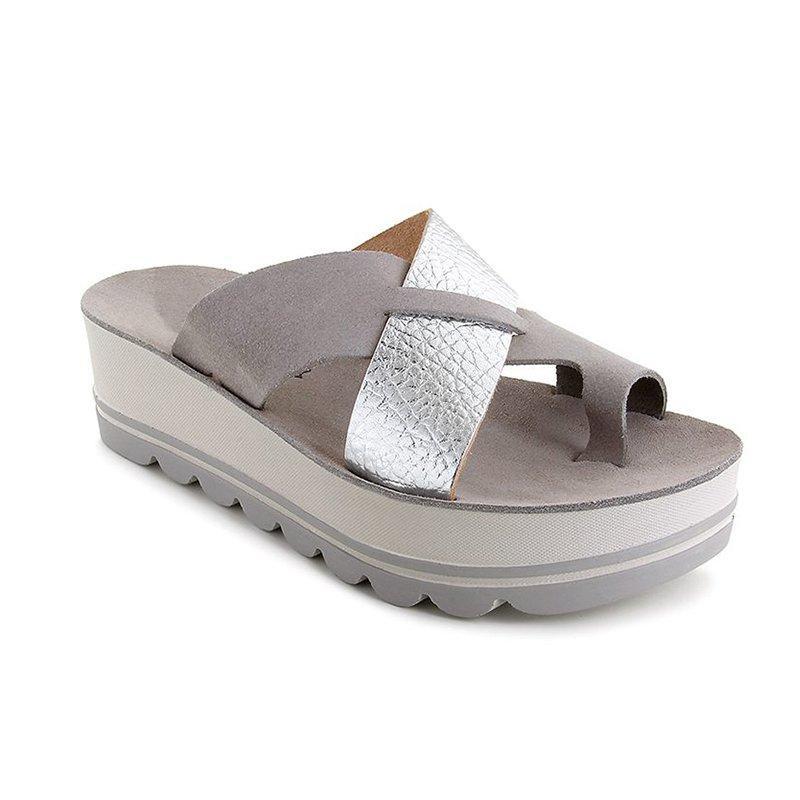 KL | Elegantes sandalias de plataforma con tiras cruzadas