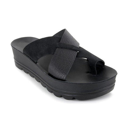 KL | Elegantes sandalias de plataforma con tiras cruzadas