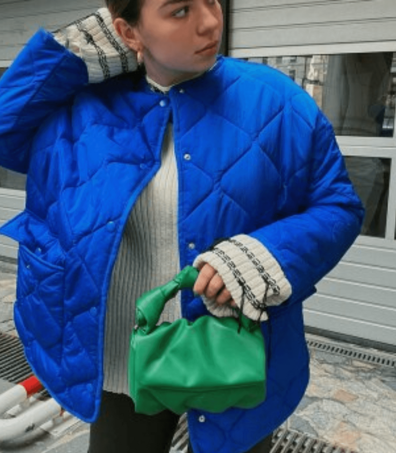 Chaqueta de diseño cuidado