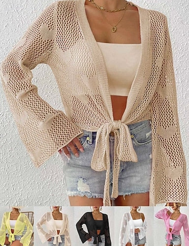 Swimwear Cover Up Rash Guard Swimsuit Cut Out Vacation Beach Wear Color Long Sleeve Bathing Suits